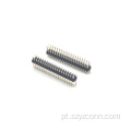 Conector de cabeçalho de pino de 2,2 mm fileira dupla 40P